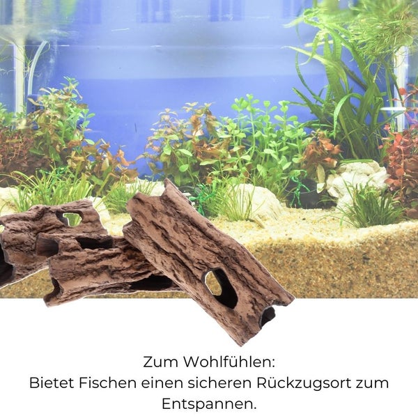Aquarium Terrarium Deko Keramik Welsröhre Wels Tonröhre Laichröhre