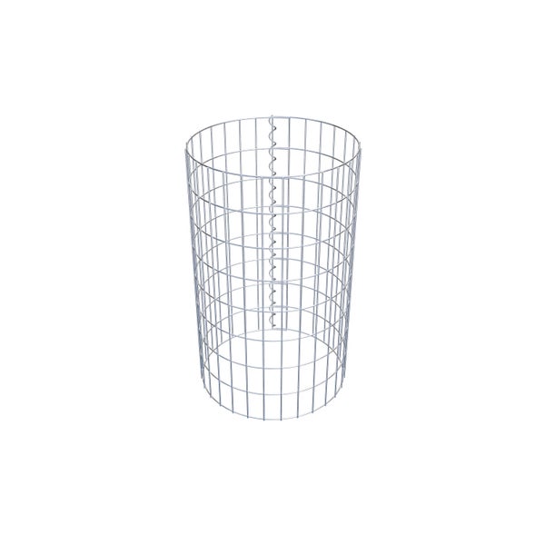 Gabionensäule Durchmesser 47 cm, MW 5 x 10 cm rund - Höhe: 0,80 m
