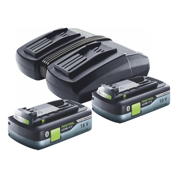 Festool CTLC MINI I-Basic Akku Absaugmobil 36 V ( 2x 18 V ) Staubkl. L + 2x Akku 4,0 Ah + Ladegerät + Systainer