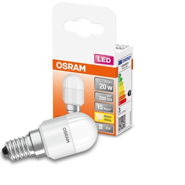 Osram LED Lampe ersetzt 20W E14 Röhre - T25 in Weiß 2,3W 200lm 2700K 1er Pack