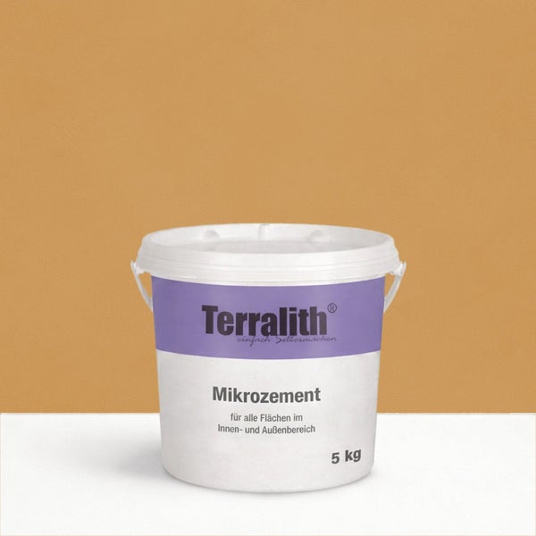 Eimer Terralith Mikro Zement für den Innen- und Außenbereich, 5 kg
