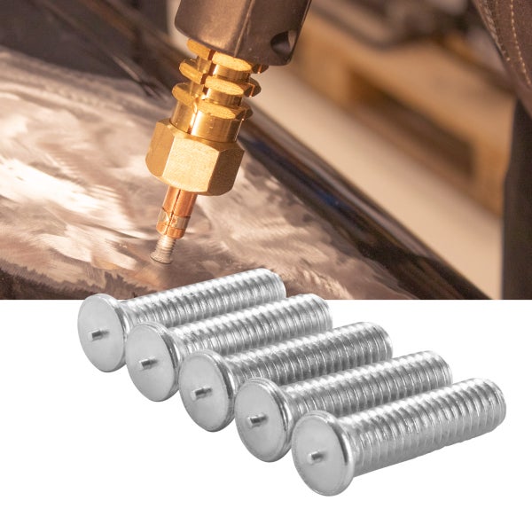STAHLWERK 2 x Alu Schweißbolzen M4 100er Set Smart Repair Ausbeulspotter Zubehör