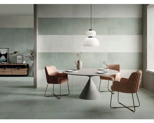 Wand- und Bodenfliese Paint salvia 60x120cm rektifiziert