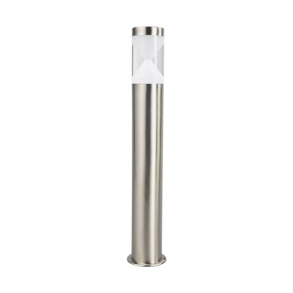 Lindby LED Fabrizio (spritzwassergeschützt (Modern) in Alu aus Edelstahl (1 flammig, )