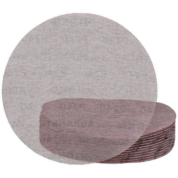 Mirka Abranet Netz-Schleifscheiben Ø 225 mm Klett / Korn P240 / 25 Stk / zum Schleifen von Holz, Spachtel, Lack, Kunststoff / 5422302525