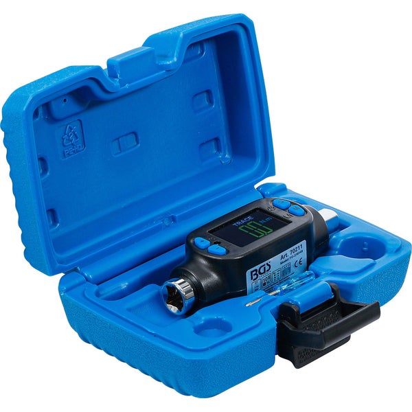 Digitaler Drehmomentschlüssel im blauen Koffer