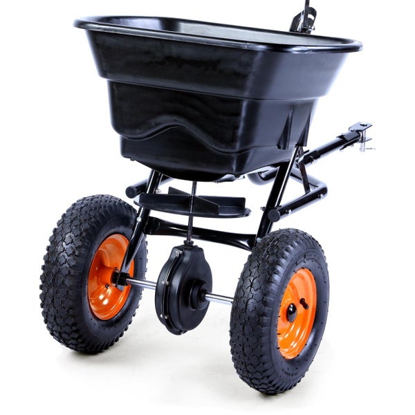 Streuwagen mit drei Rädern für Gartenarbeiten