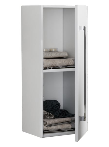Holz Badmöbel Midischrank Badschrank Bad Badinos D