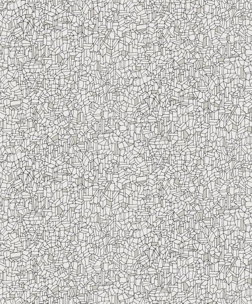 Masureel Tapete grafisches Motiv Grau - 53 cm x 10.05 m - 631840