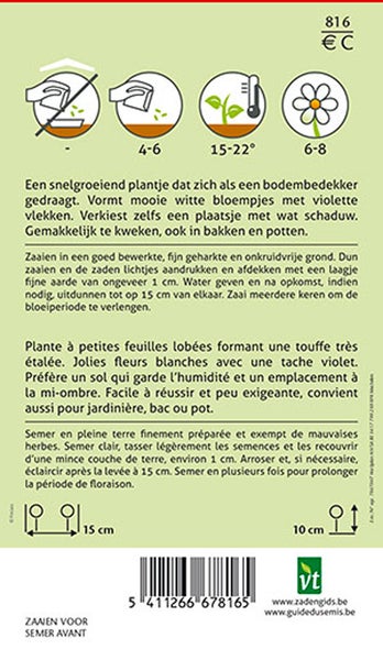 Informationen zur Aussaat und Pflegehinweise für Pflanzen