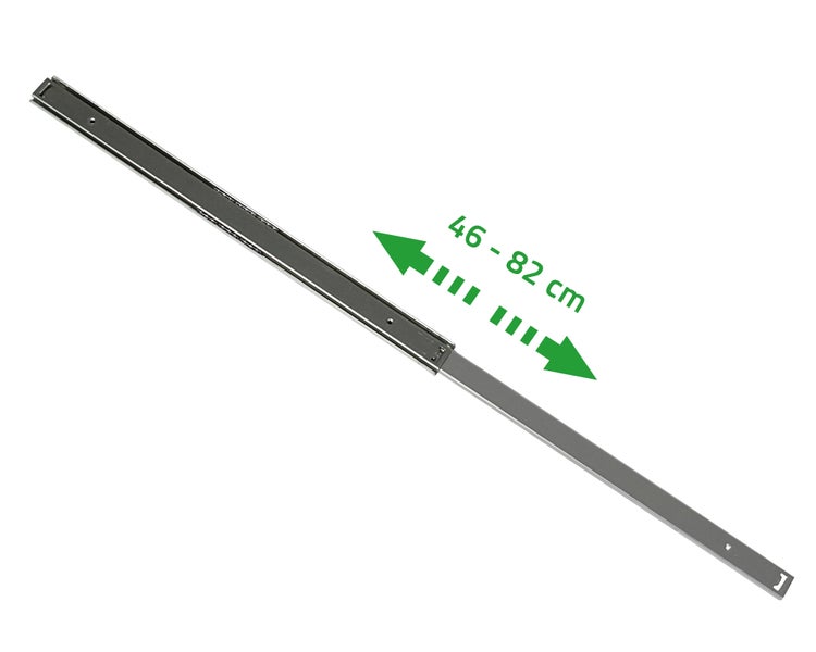 Ondis24 Schubladenschiene Metall kugelgelagert Set, Ersatzteil