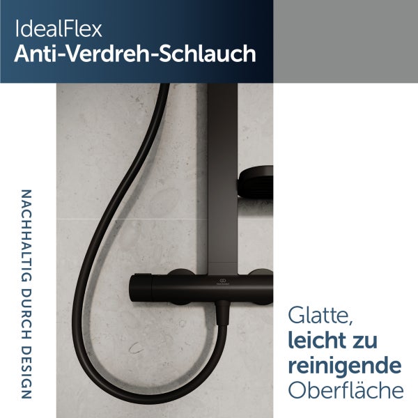 IdealFlex Anti-Verdreh-Schlauch für Dusche