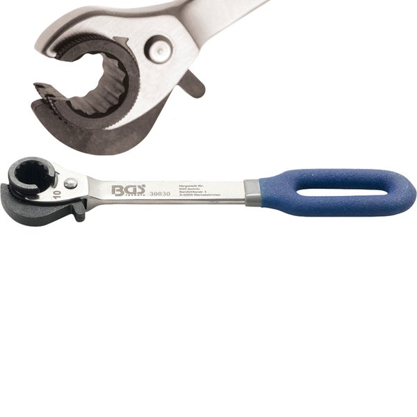 BGS technic Umschaltschlüssel mit blauem Griff