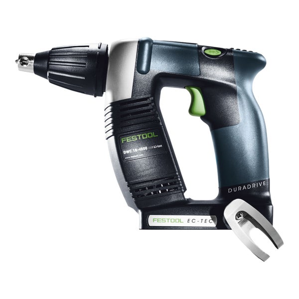 Akku-Trockenbauschrauber Festool DURADRIVE DWC 18-4500 mit Tiefenanschlag.