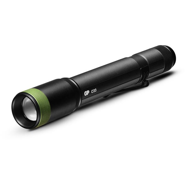 Taschenlampe GP C33 150 Lumen inklusive 2x AA 1,5V Mignon Batterien