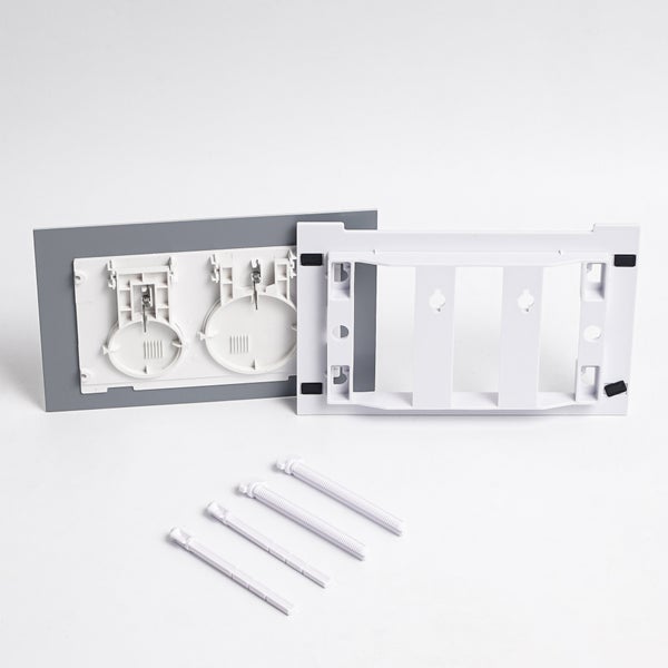 Vorwandelement für Unterputzspülkästen mit Befestigungsmaterial