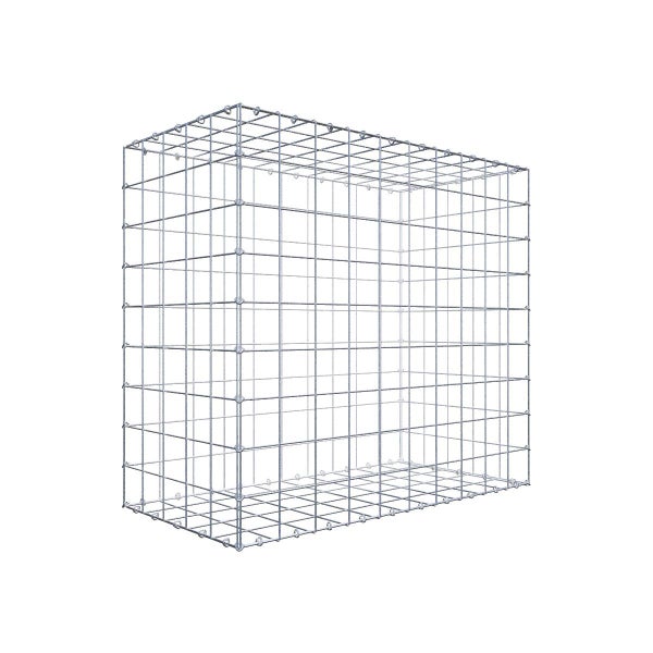 Gabione 100 cm x 90 cm x 50 cm (L x H x T), Maschenweite 10 cm x 10 cm, C-Ring