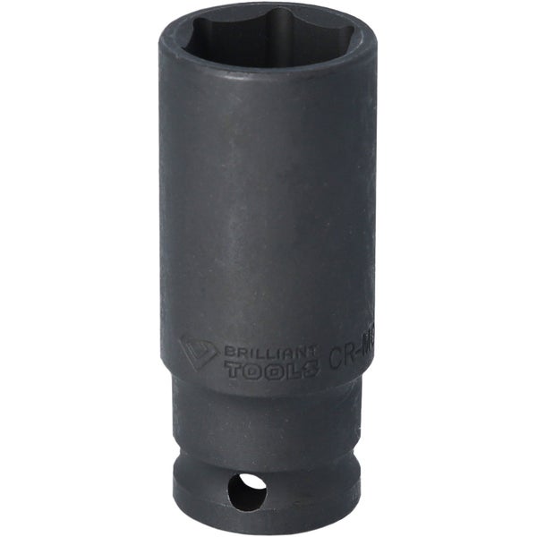 BRILLIANT TOOLS 1/2 Kraft-Stecknuss Sechskant 24 mm lang - BT022667