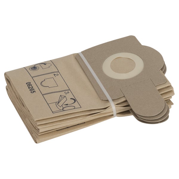 Bosch Papierfilterbeutel, passend zu PAS 11-21, PAS 12-27 und PAS 12-27 F -2605411150
