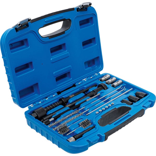 Ventilwerkzeugsatz in blauem Koffer