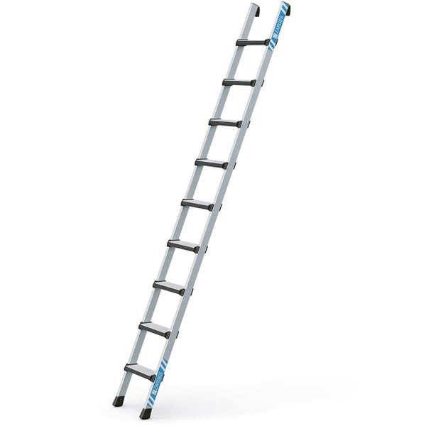 Zarges Anlegeleiter Comfortstep L 9 gepolsterte Stufen
