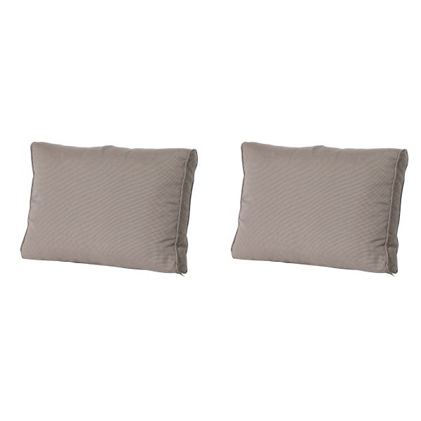 Lounge-Rückenkissen Rib Liver - Ca. 40x60 cm - 2er-Set