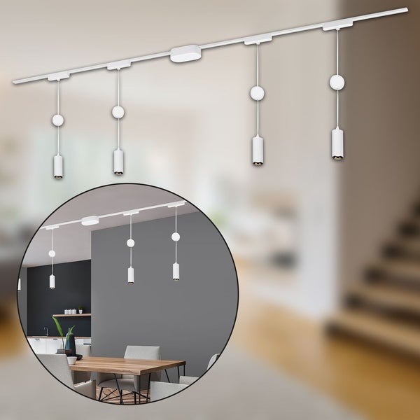 FULFILMENT ONLY Luxtrail 48V track system, set, 2m, white, 4x5W