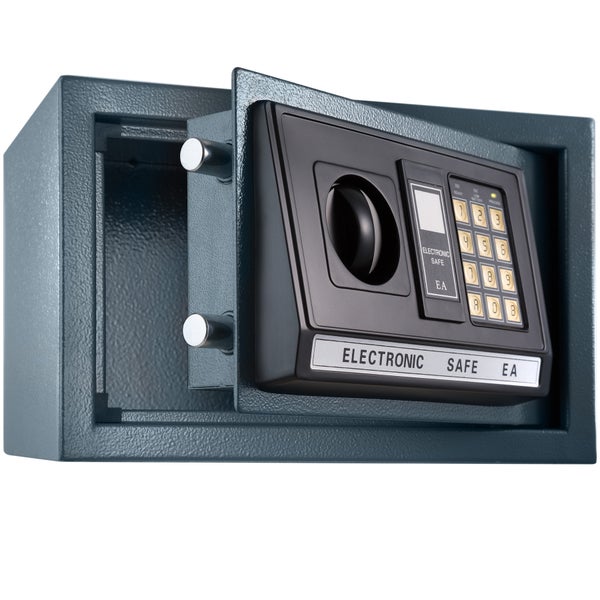 Elektronischer Safe tectake  mit Doppelbolzen-Verschlusssystem 20 x 31 x 22 cm