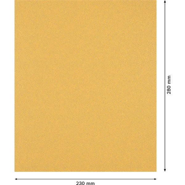 Bosch 50x Expert C470 Schleifpapier zum Handschleifen 230 x 280 mm G 80 - 2608900959