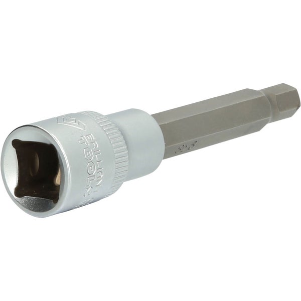 BRILLIANT TOOLS 1/2 Innensechskant Bit-Stecknuss 100 mm lang 8 mm - BT022873