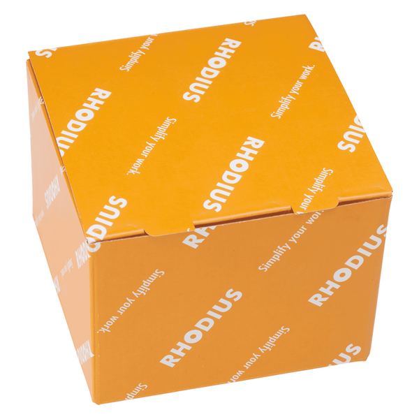 RHODIUS Trennscheibe XT85, 50 Stück, 125 x 1,0 x 22,23 mm für Edelstahl, Stahl, Metall, BASICline
