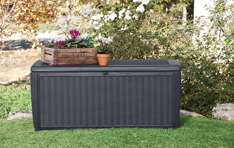 Keter Sumatra Aufbewahrungsbox - 511 L - 145x73x64 cm - Anthrazit