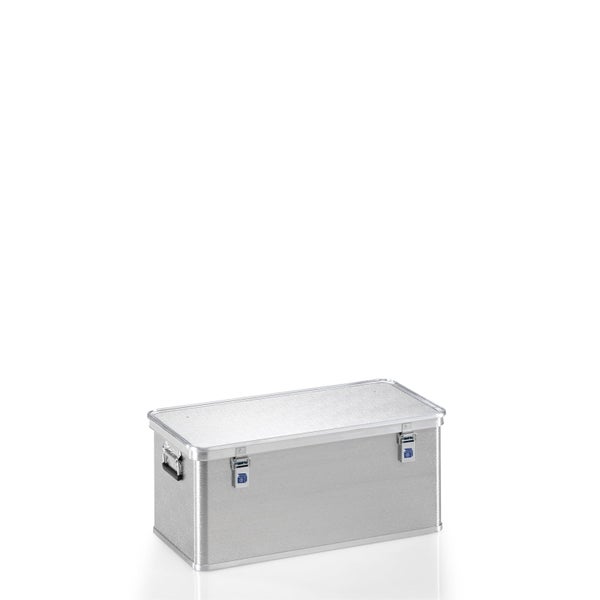 Organizer-Set bestehend aus Metallrahmen, farbigen Einsatzboxen aus Kunststoff und einer Schaumstoffeinlage.