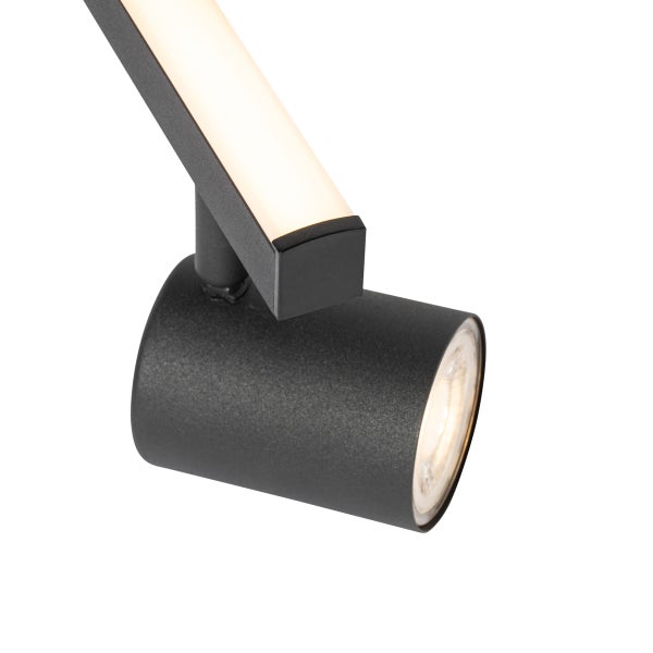 Schwarzer LED Strahler für Innenräume