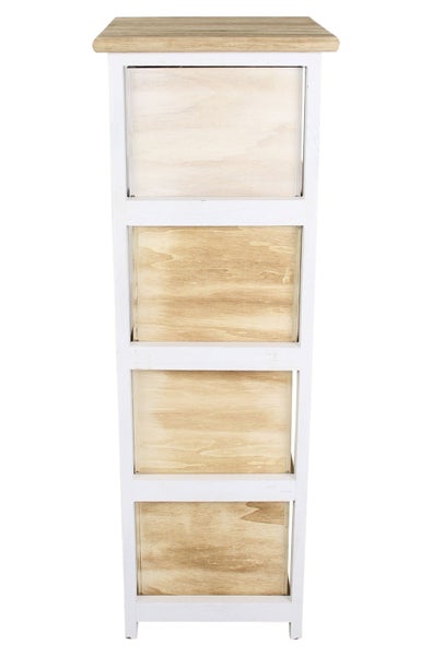 FRANK FLECHTWAREN | Kommode Lovely Home, HOLZ, 26 x 30 x 77 cm