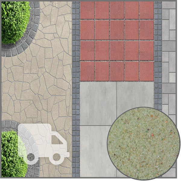Terralith 2K Pflasterfugenmörtel LKW 26,5 kg -mintgrün-