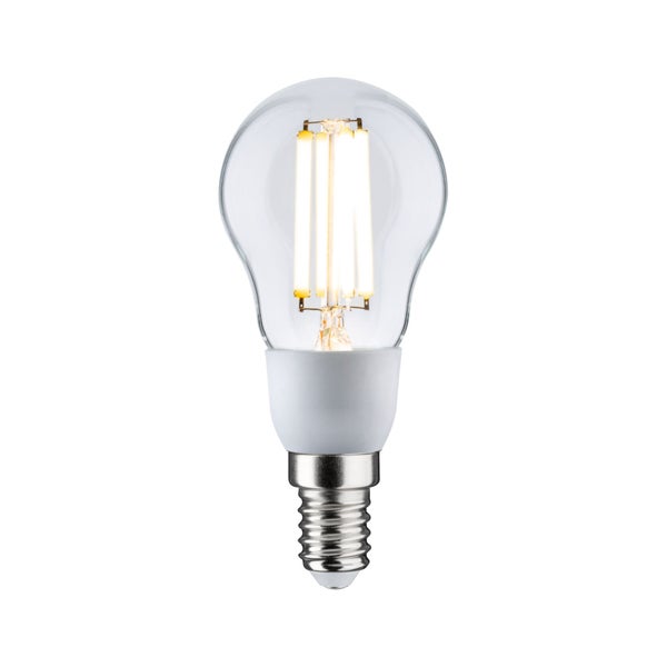 Eco-Line Filament 230V LED Tropfen E14 1er-Set 100mm 525lm 2,5W 3000K Klar