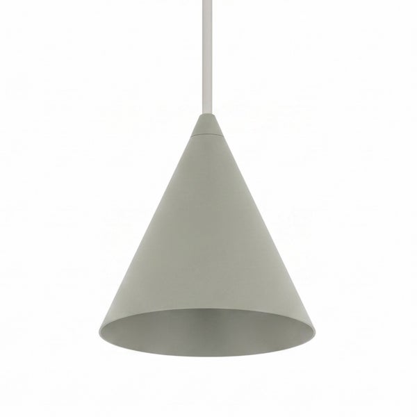 Moderne konische Pendelleuchte mit kegelförmigem Lampenschirm aus Metall für die Innenbeleuchtung