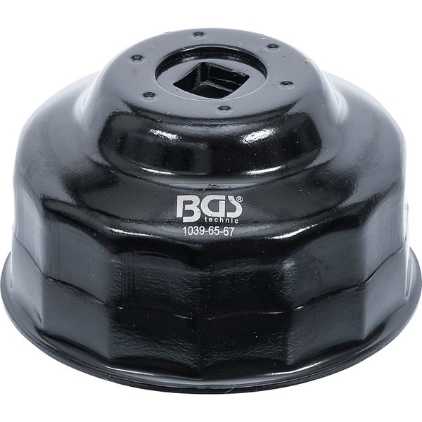 BGS Ölfilterschlüssel 14-kant Ø 65 - 67 mm für Daihatsu / Fiat / Nissan / Toyota - 1039-65-67