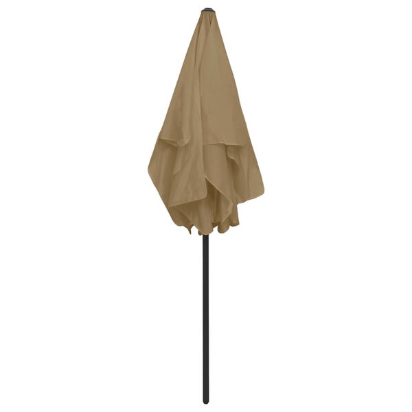 Strandschirm Taupe 180x120 cm