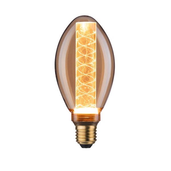 Inner Glow Edition LED Birne Innenkolben Spiralmuster E27 230V 230lm 4W 1800K Gold