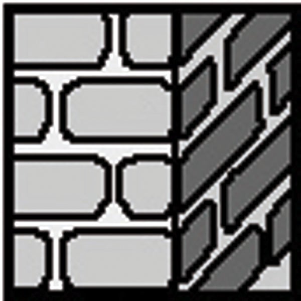 Symbol für Mauerwerk und Schüttgut