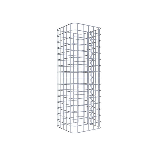 Gabionensäule 27 x 27 cm MW 5 x 5 cm eckig - Höhe: 0,80 m