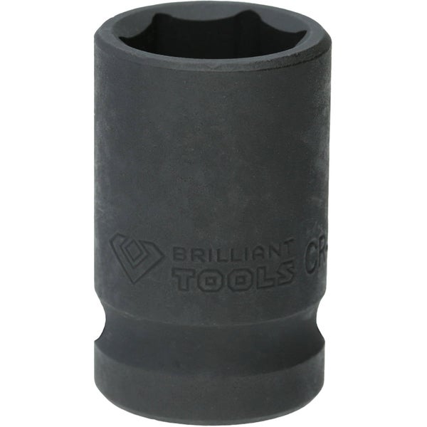 BRILLIANT TOOLS 1/2 Kraft-Stecknuss Sechskant 16 mm kurz - BT022638