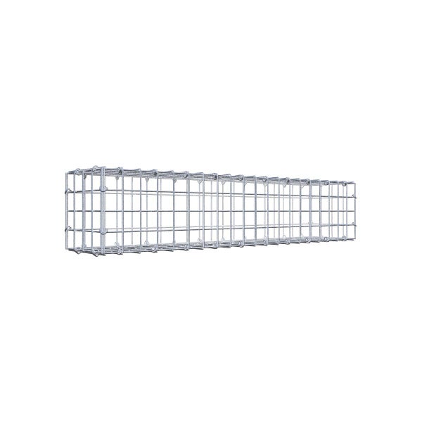 Gabione 100 cm x 20 cm x 20 cm (L x H x T), Maschenweite 5 cm x 5 cm, C-Ring