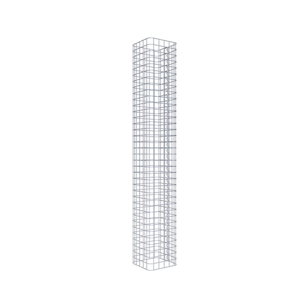 Gabionensäule 27 x 27 cm MW 5 x 5 cm eckig - Höhe: 1,80 m