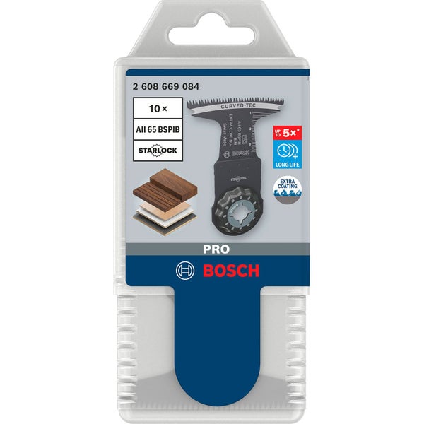 Bosch PRO AII 65 BSPIB Blatt für Multifunktionswerkzeuge 65 x 40 mm - 2608669084