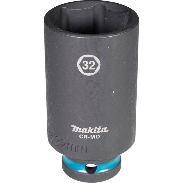 Makita E-16558 Steckschlüssel 1/2 SW32 Impact Black lang