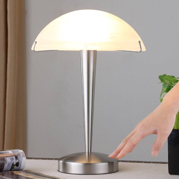Lindby Tischlampe Viola (Modern) in Weiß aus Metall (1 flammig, E14) - Tischleuchte Schreibtischlampe Nachttischlampe Schlafzimmerleuchte
