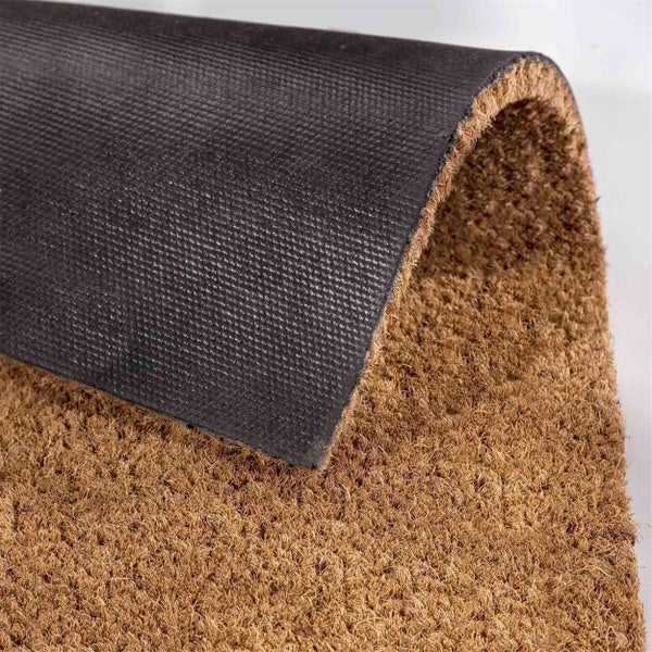 Kokosmatte mit rutschfester Rückseite